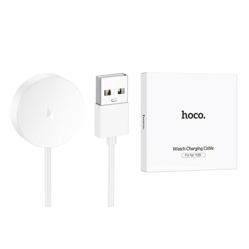 Кабель для смарт-часов HOCO Y29 (5W/60см/1A) белый