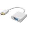 Кабель HDMI - VGA ENERGY POWER (20см/в пакете) белый