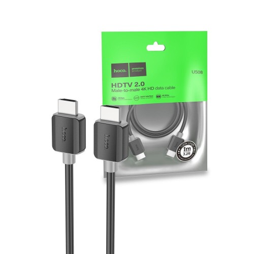 Кабель HDMI HOCO US08 HDTV 4K 1m