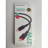 Кабель Lightning - Type-C BOROFONE BX110 (27W/1m) черный