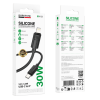 Кабель Lightning - Type-C BOROFONE BX123 (30W/3A/1m/силиконовый) черный