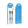 Кабель Lightning - Type-C HOCO X115 (27W/3A/1m) черный