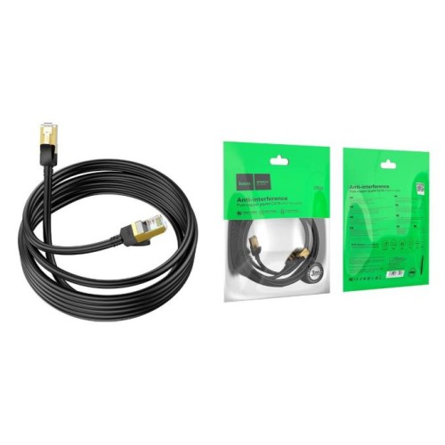 Кабель патч-корд HOCO US02 UTP, RJ-45  (1m) черный