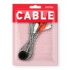 Кабель RCА*2 (M) - RCА*2 (M) SMARTBUY 3 м 
