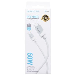 Кабель Type-C - Type-C BOROFONE BX107 (60W/3А/1m) белый