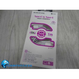Кабель Type-C - Type-C BOROFONE BX44 (100W/5A/1m) белый