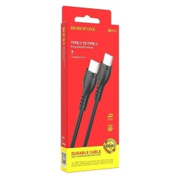 Кабель Type-C - Type-C BOROFONE BX51 (60W/3A/1m) черный