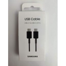 Кабель Type-C - Type-C SAMSUNG (3A/1m) черный ORG
