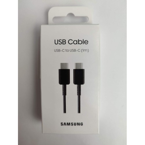 Кабель Type-C - Type-C SAMSUNG EP-DA705 (3A/1m) черный ORG