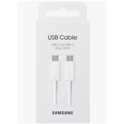 Кабель Type-C - Type-C SAMSUNG EP-DX310 (3A/1.8m) белый ORG