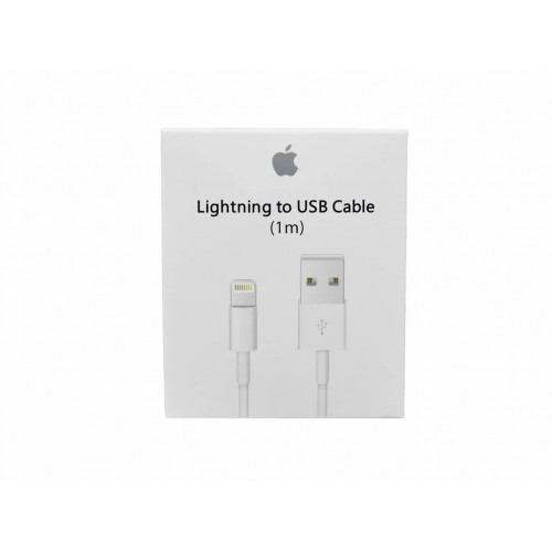 Кабель USB - Lightning Apple ORIGINAL (1m) белый