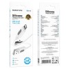 Кабель USB - Lightning BOROFONE BX114 (2.4A/1m/силиконовый) белый