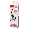 Кабель USB - Lightning HOCO U55 (2.4А/1.2m/текстиль) черный