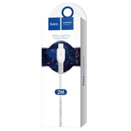 Кабель USB - Lightning HOCO X20 (2.4A/2m) белый