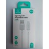Кабель USB - Lightning USAMS SJ699 (2.4A/3m) белый