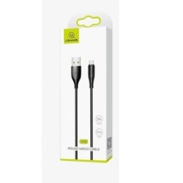 Кабель USB - Micro USB USAMS SJ268 U18 (2A/1m) черный