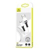 Кабель USB - Micro USB USAMS SJ435 U52 (2.4A/1m/силиконовый) белый