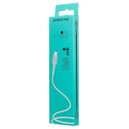 Кабель USB - Type-C BOROFONE BX16 (3A/1m) белый