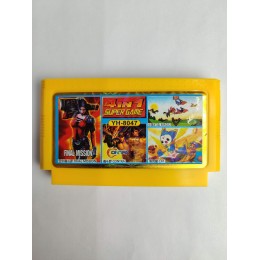 Картридж DENDY 4в1 YH8047 CONTRA+FINAL MISSION+CAT+BIRDS