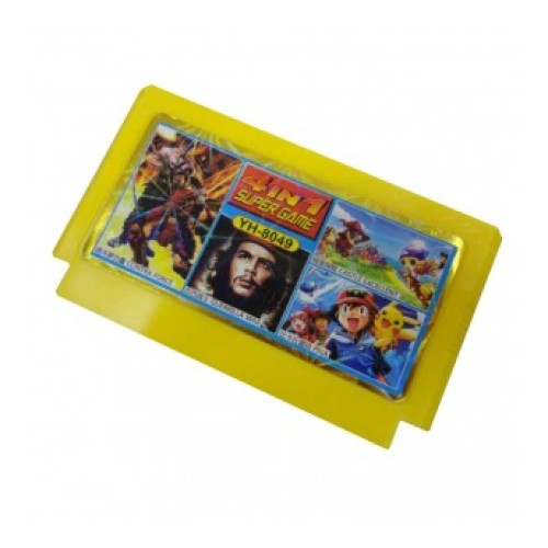 Картридж DENDY 4в1 YH8049 (CONTRA TOCRCE+GUERRILLA WAR+PIKA+ CASTLE EKCELLENT)