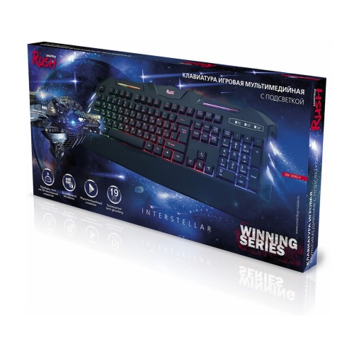 Клавиатура игровая SMARTBUY RUSH 309 Interstellar черная
