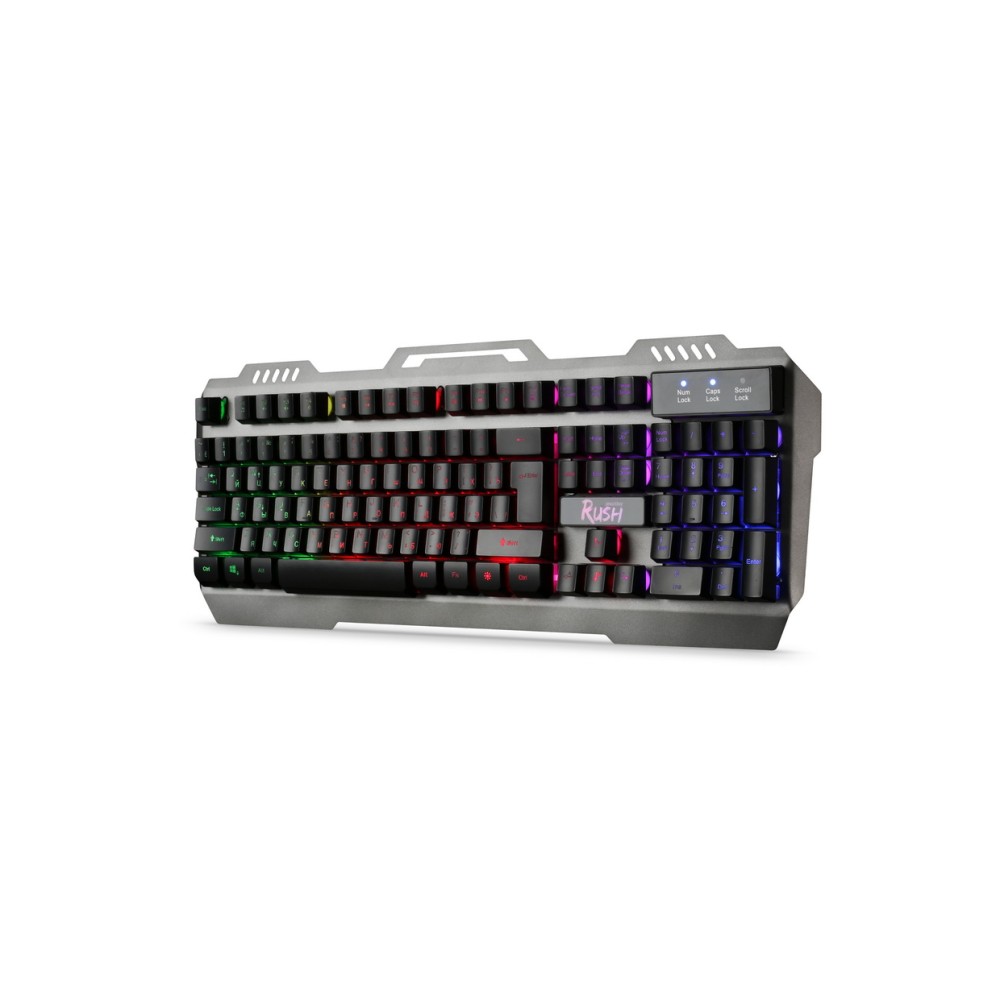 Клавиатура игровая SMARTBUY RUSH 354 USB Metal Heart черная