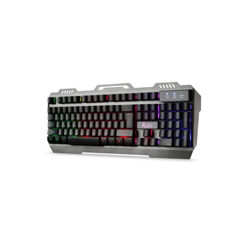Клавиатура игровая SMARTBUY RUSH 354 USB Metal Heart черная