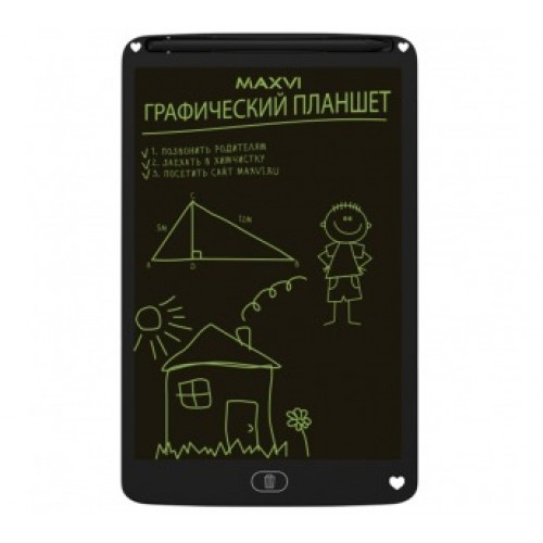 LCD планшет для заметок и рисования Maxvi MGT-01 8,5" черный  