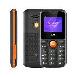 Мобильный телефон BQ 1853 Life черный+оранжевый (1.77"/600mAh)