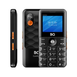 Мобильный телефон BQ 2006 Comfort черный (2"/камера/1600mAh)