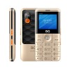 Стильный и надежный мобильный телефон BQ 2006 Comfort в золотисто-черном исполнении
