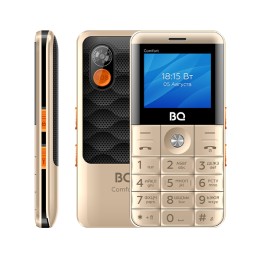 Мобильный телефон BQ 2006 Comfort золото+черный (2"/камера/1600mAh)