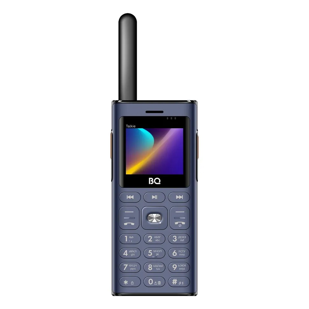 Мобильный телефон BQ 2010 Talkie темно-синий с функцией рации (2"/4000 mAh)