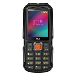 Мобильный телефон BQ 2410L Tank Power черный+серый (2,4"/0,8МП/4000mAh)
