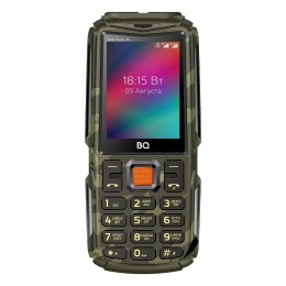 Мобильный телефон BQ 2410L Tank Power камуфляж+серый  (2,4"/0,8МП/4000mAh)