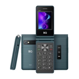 Мобильный телефон BQ 2411 Shell раскладушка синий (2.4"/0,3МП/800 mAh)