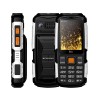 Мобильный телефон BQ 2430 Tank Power черный+серебро (2,4"/0,3МП/4000mAh)