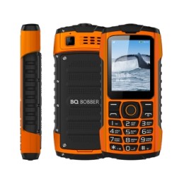 Мобильный телефон BQ 2439 Bobber оранжевый (2,4"/0,1МП/IP68/1800mAh)