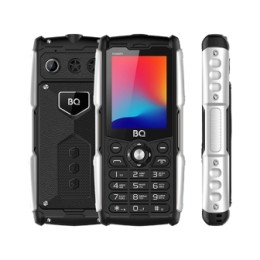 Мобильный телефон BQ 2449 Hammer черный (2,4"/камера/4000mAh)