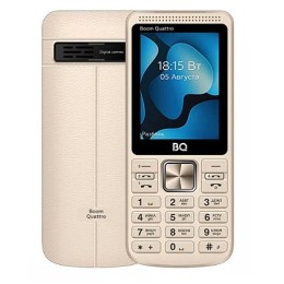 Мобильный телефон BQ 2455 Boom Quattro золотой (2,4"/4SIM/камера/2700mAh)