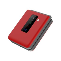 Мобильный телефон BQ 2456 Pocket раскладушка Красный (2,4"/0,8МП/1000mAh)