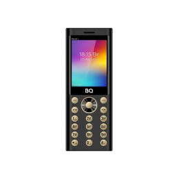 Мобильный телефон BQ 2458 Barrel L черный+золото (2,4"/0,8МП/1000mAh)