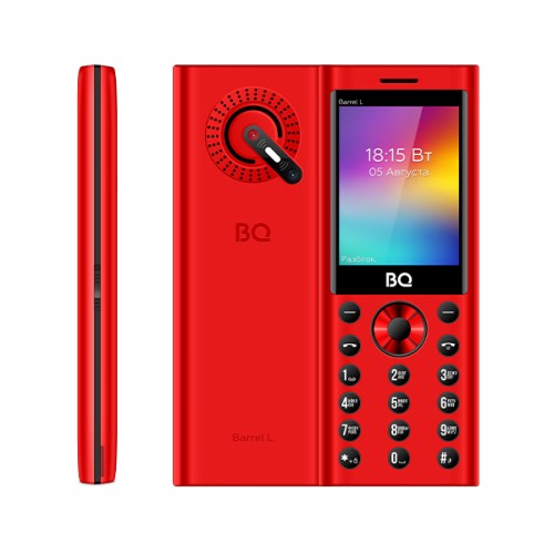 Мобильный телефон BQ 2458 Barrel L красный+черный (2,4"/0,8МП/1000mAh)