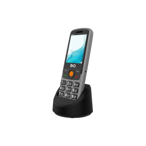 Мобильный телефон BQ 2459 Care серый (2,4"/0,8МП/1800mAh)