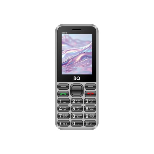 Мобильный телефон BQ 2460 Basis серый (2,4"/1700mAh)
