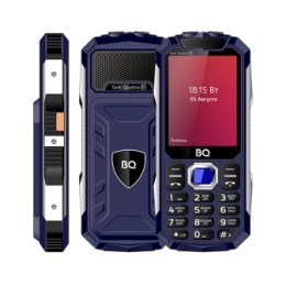 Мобильный телефон BQ 2817 Tank Quattro Power синий (2,8"/камера/5000mAh)