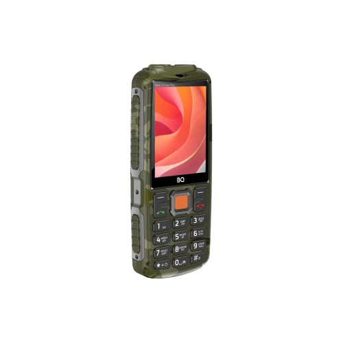 Мобильный телефон BQ 2830L Tank Connect Max камуфляж+серый (2.8"/0,3МП/5000mAh)