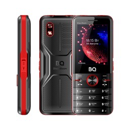 Мобильный телефон BQ 2842 Disco Boom черный+красный (2,8"/камера/4000mAh)