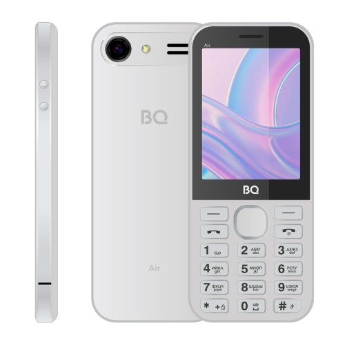 Мобильный телефон BQ 2843 Air серебристый (2,8"/0,3МП/1350mAh)