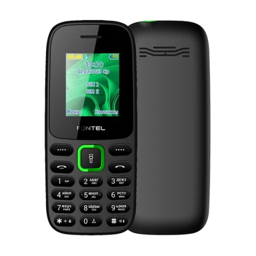 Мобильный телефон Fontel FP200 Black green (1,77"/600mAh)